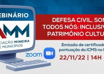 AMM promove webinário “Defesa Civil, somos todos nós: inclusive o Patrimônio Cultural”; inscrições gratuitas já estão abertas