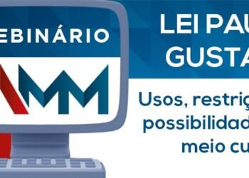 AMM promove o webinário “Lei Paulo Gustavo: usos, restrições e possibilidades no meio cultural”; inscrições gratuitas já estão abertas