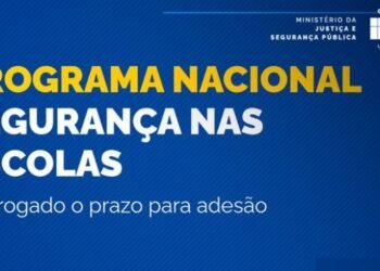 MJSP prorroga prazo para adesão ao Programa Nacional Segurança nas Escolas