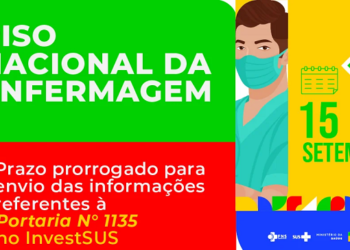 Prazo para ajustes em cadastros do piso da enfermagem no InvestSUS é prorrogado até 15/09