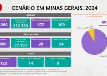 Boletim Epidemiológico de Monitoramento registra 269.996 casos de Dengue, Chikungunya e Zika no Estado
