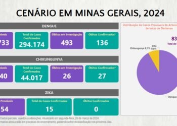 Boletim Epidemiológico de Monitoramento registra 338.206 casos de Dengue, Chikungunya e Zika no Estado