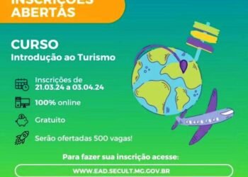 Abertas inscrições para o curso de introdução ao turismo