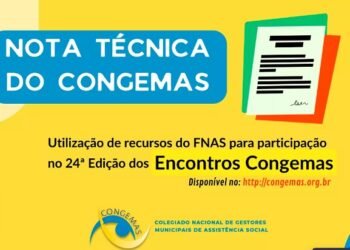 Publicada Nota Técnica sobre a utilização de recursos durante a 24ª Edição dos Encontros Congemas