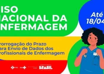 Prorrogado prazo para envio de dados dos profissionais de enfermagem até 18 de abril de 2024