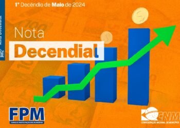 Municípios recebem primeiro decêndio do FPM de maio de 2024 nesta sexta (dia 10)