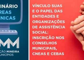 AMM promove webinário sobre Vínculo SUAS e o papel das entidades e organizações de Assistência Social nesta sexta (14)