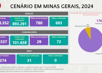 Boletim Epidemiológico de Monitoramento registra 994.960 casos de Dengue, Chikungunya e Zika no Estado