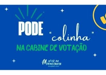 Eleições 2024 – eleitor pode levar “colinha” para a cabine de votação