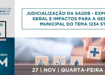 Webinário debate judicialização de saúde pelo canal da AMM no Youtube