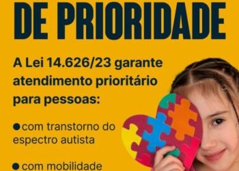 Lei 14.626/2023: Pessoas com transtorno do espectro autista, mobilidade reduzida e doadores de sangue terão atendimento prioritário