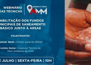 Webinário da AMM esclarece dúvidas sobre a habilitação dos Fundos Municipais de Saneamento Básico na Arsae