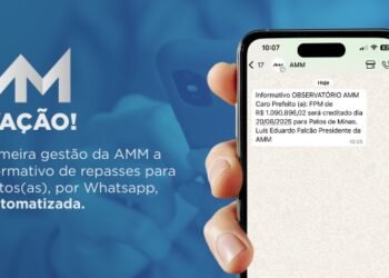 Inovação da gestão 2025-2028: AMM cria sistema de envio do informativo de repasses pelo WhatsApp