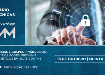 Engenharia social e golpes financeiros serão temas do próximo webinário da AMM nesta quinta (16/10)