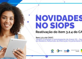 Reativação de item do Siops e Cauc