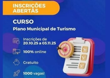 Governo de Minas oferece mil vagas em curso gratuito sobre Plano Municipal de Turismo