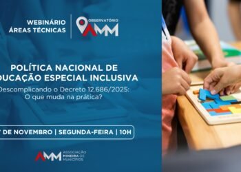 A Política Nacional de Educação Especial Inclusiva será tema do próximo Webinário da AMM no dia 17/11