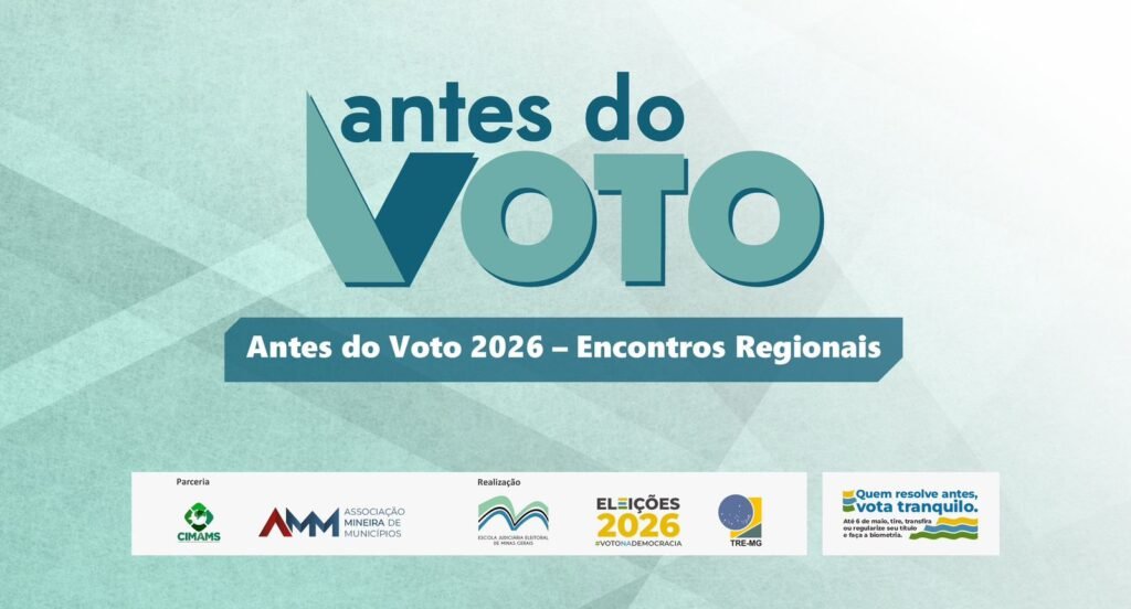 Parceria AMM e TRE-MG: Montes Claros recebe Antes do Voto no dia 23 de março