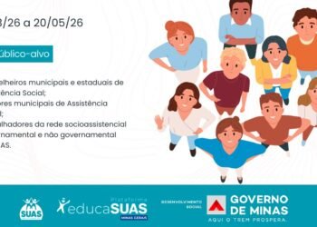 Abertas inscrições para o curso “Controle Social no SUAS” oferecido pela Subsecretaria de Assistência Social