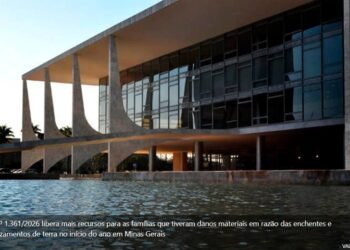 Medida provisória libera R$ 75 milhões para vítimas de chuvas em Minas Gerais
